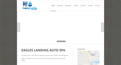 Desktop Screenshot of eagleslandingautospa.com