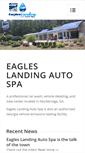 Mobile Screenshot of eagleslandingautospa.com